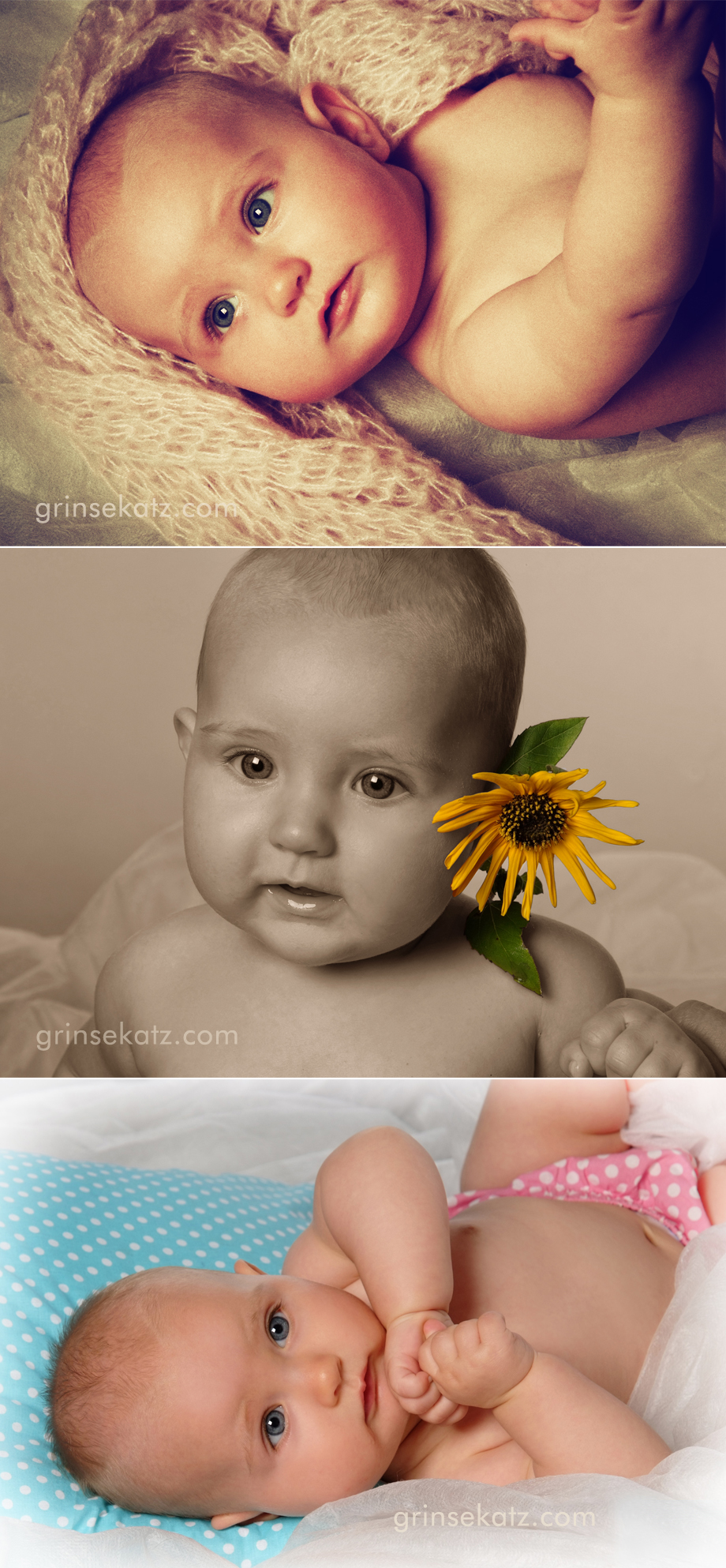 kinderfotografie Baby fotograf grinsekatz