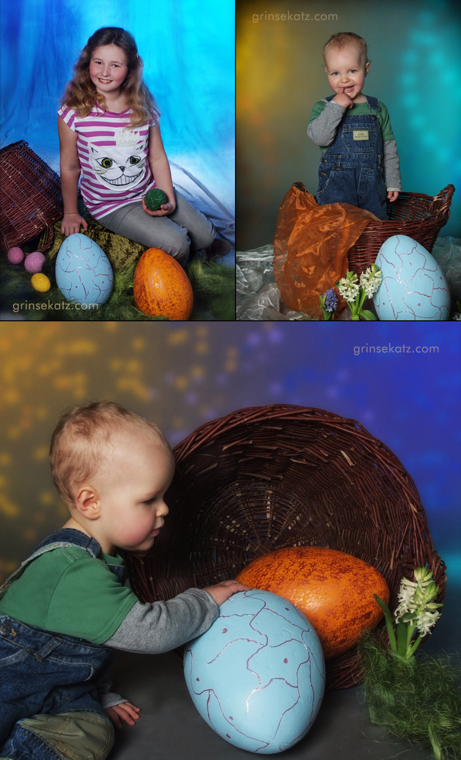 kinderfotos ostern fotograf uckermark grinsekatz